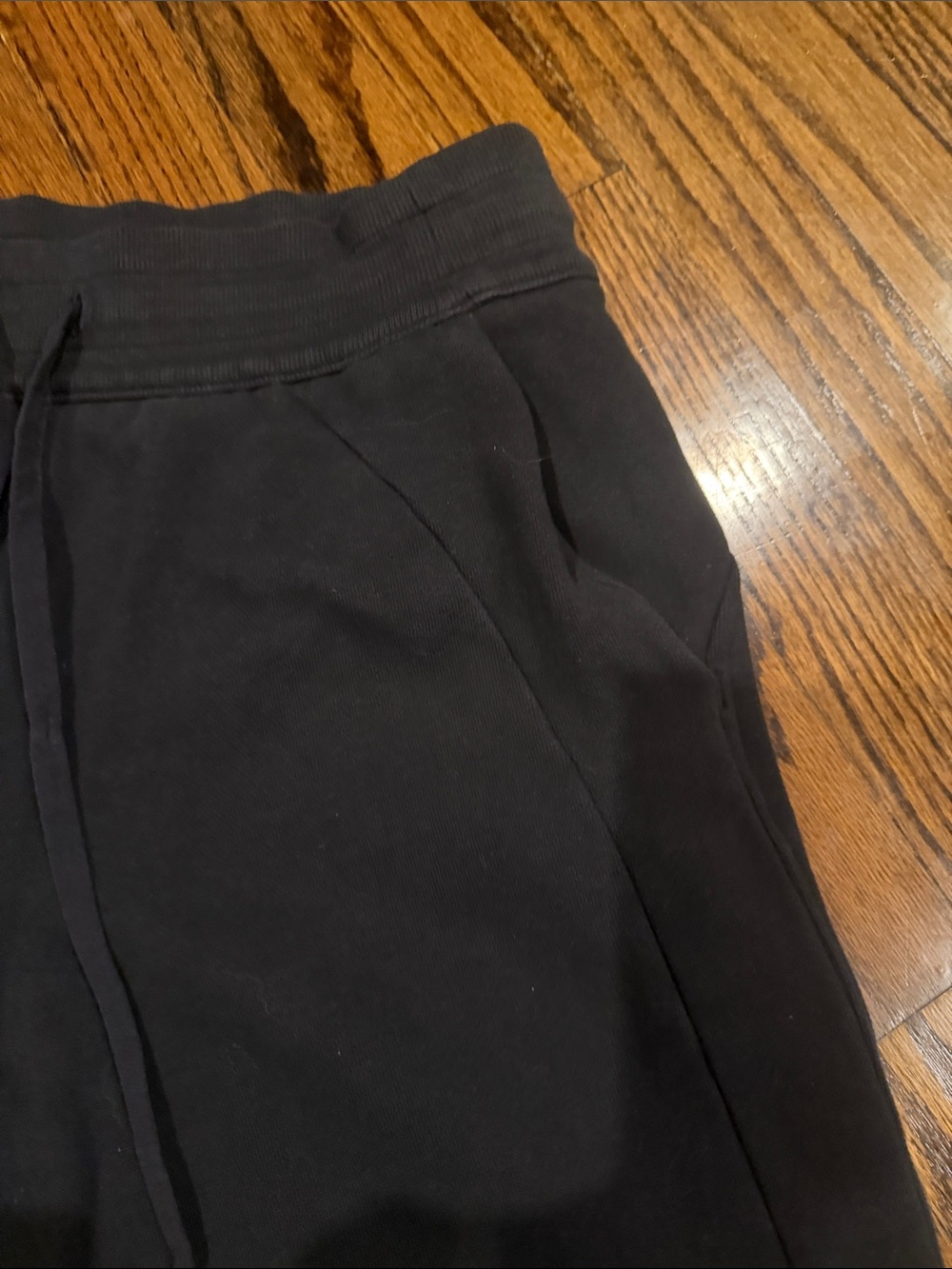 Lululemon Black wide leg sweatpants - Picture 4 of 8